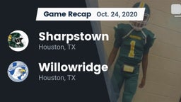 Recap: Sharpstown  vs. Willowridge  2020