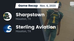 Recap: Sharpstown  vs. Sterling Aviation  2020