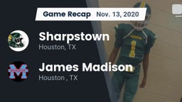 Recap: Sharpstown  vs. James Madison  2020