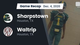 Recap: Sharpstown  vs. Waltrip  2020
