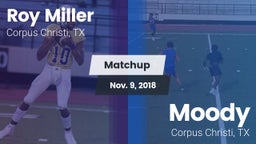 Matchup: Roy Miller vs. Moody  2018