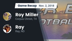 Recap: Roy Miller  vs. Ray  2018