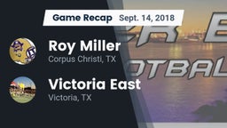 Recap: Roy Miller  vs. Victoria East  2018
