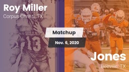 Matchup: Roy Miller vs. Jones  2020