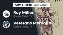 Recap: Roy Miller  vs. Veterans Memorial  2021