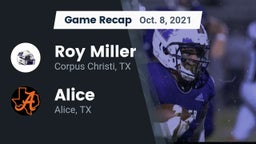 Recap: Roy Miller  vs. Alice  2021