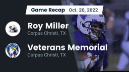 Recap: Roy Miller  vs. Veterans Memorial  2022