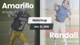 Matchup: Amarillo  vs. Randall  2016