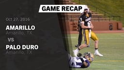 Recap: Amarillo  vs. Palo Duro  2016