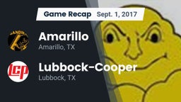 Recap: Amarillo  vs. Lubbock-Cooper  2017