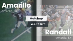 Matchup: Amarillo  vs. Randall  2017