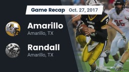Recap: Amarillo  vs. Randall  2017