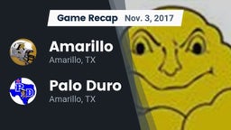 Recap: Amarillo  vs. Palo Duro  2017