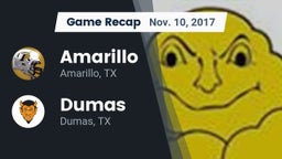 Recap: Amarillo  vs. Dumas  2017