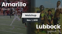 Matchup: Amarillo  vs. Lubbock  2018