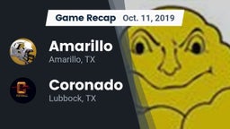 Recap: Amarillo  vs. Coronado  2019