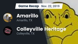 Recap: Amarillo  vs. Colleyville Heritage  2019