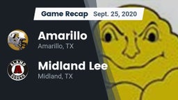 Recap: Amarillo  vs. Midland Lee  2020