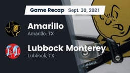 Recap: Amarillo  vs. Lubbock Monterey  2021