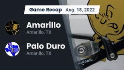 Recap: Amarillo  vs. Palo Duro  2022