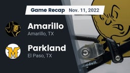 Recap: Amarillo  vs. Parkland  2022