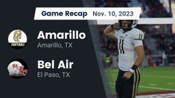 Recap: Amarillo  vs. Bel Air  2023
