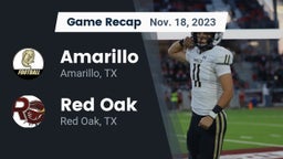 Recap: Amarillo  vs. Red Oak  2023