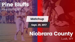 Matchup: Pine Bluffs High vs. Niobrara County  2017