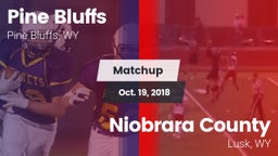 Matchup: Pine Bluffs High vs. Niobrara County  2018
