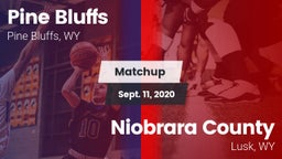 Matchup: Pine Bluffs High vs. Niobrara County  2020