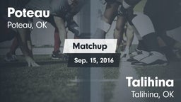 Matchup: Poteau  vs. Talihina  2016
