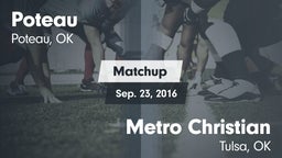 Matchup: Poteau  vs. Metro Christian  2016