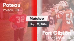 Matchup: Poteau  vs. Fort Gibson  2016