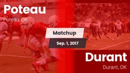 Matchup: Poteau  vs. Durant  2017