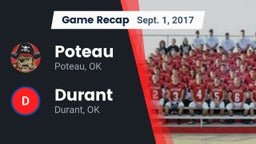 Recap: Poteau  vs. Durant  2017