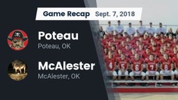 Recap: Poteau  vs. McAlester  2018