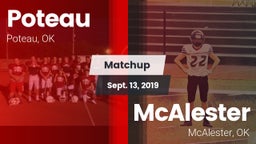 Matchup: Poteau  vs. McAlester  2019