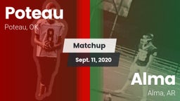 Matchup: Poteau  vs. Alma  2020
