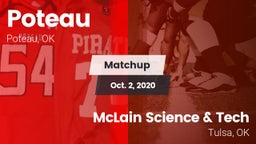Matchup: Poteau  vs. McLain Science & Tech  2020