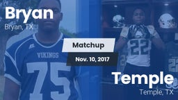 Matchup: Bryan  vs. Temple  2017