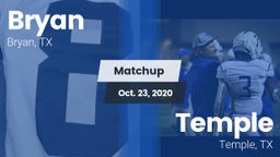 Matchup: Bryan  vs. Temple  2020
