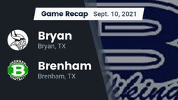 Recap: Bryan  vs. Brenham  2021