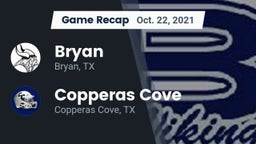 Recap: Bryan  vs. Copperas Cove  2021