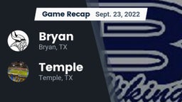 Recap: Bryan  vs. Temple  2022