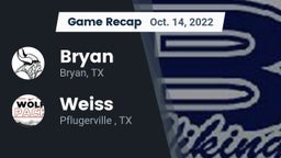 Recap: Bryan  vs. Weiss  2022