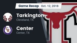 Recap: Tarkington  vs. Center  2018