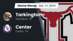 Recap: Tarkington  vs. Center  2019