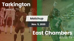 Matchup: Tarkington High vs. East Chambers  2020