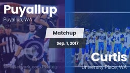 Matchup: Puyallup  vs. Curtis  2017
