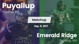 Matchup: Puyallup  vs. Emerald Ridge  2017